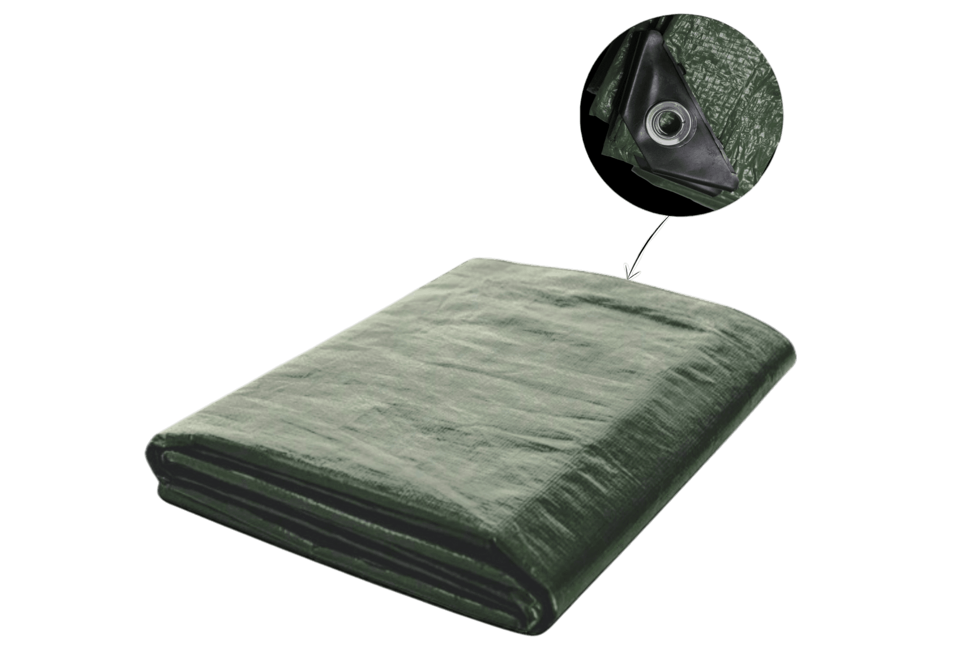 Prelata verde 3x4m 120g/m2