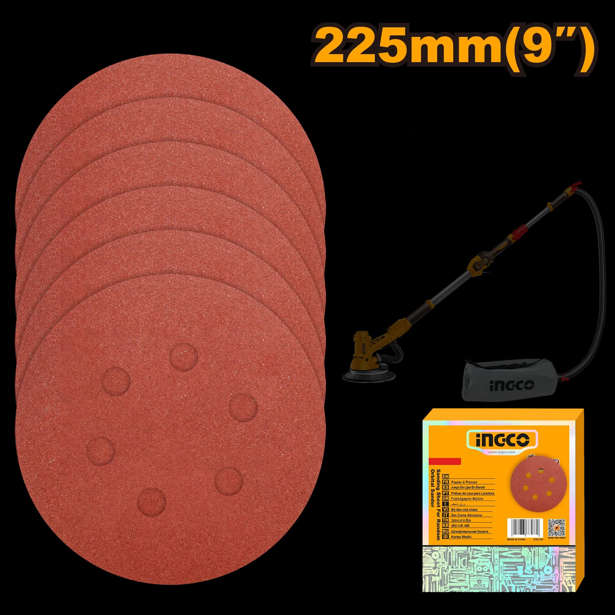 Smirghel 225mm Set 30buc
