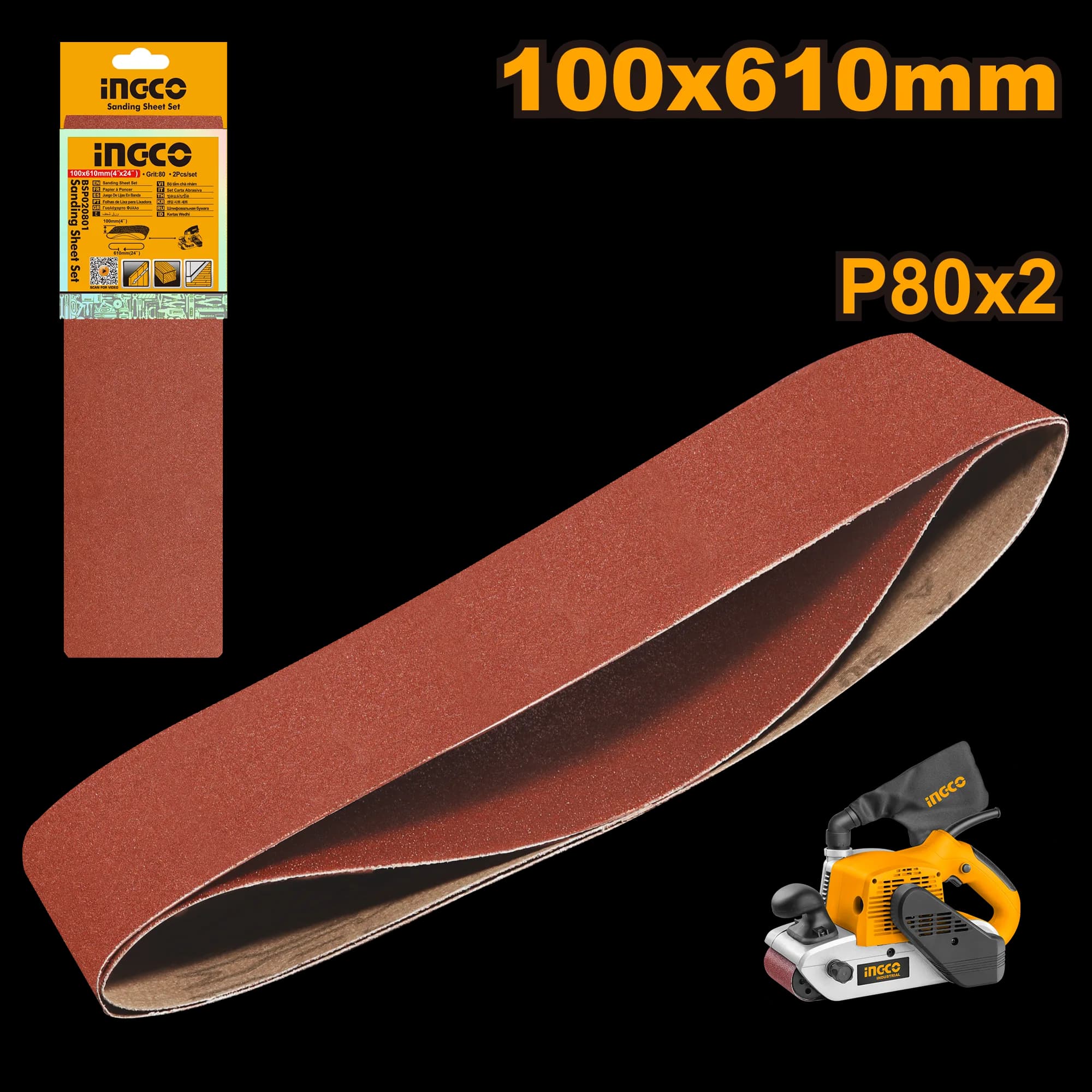 Smirghel Aparat Slefuit 100*610mm 2buc
